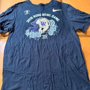 Nike Black 2019 Washington Huskies Rose Bowl Tee